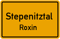 Roxiner Dorfstraße in StepenitztalRoxin