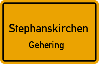 Geheringer Straße in StephanskirchenGehering