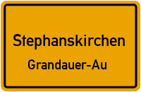 Grandauer-Au-Straße in StephanskirchenGrandauer-Au