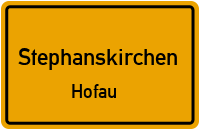 Hofaustraße in StephanskirchenHofau