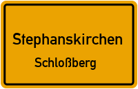 Salzburger Straße in StephanskirchenSchloßberg