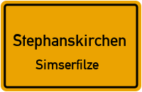 Straßenverzeichnis Stephanskirchen Simserfilze