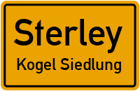 Weißer Hirsch in SterleyKogel Siedlung