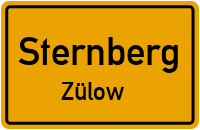 Rothener Straße in SternbergZülow