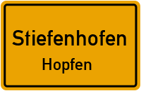 Hopfen in StiefenhofenHopfen