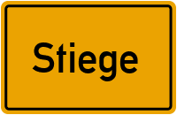 Stiege in Sachsen-Anhalt