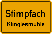 Klinglesmühle in StimpfachKlinglesmühle