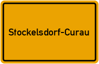 Ortsschild Stockelsdorf-Curau