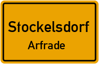 Straßenverzeichnis Stockelsdorf Arfrade
