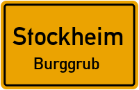 Bahnhofstraße in StockheimBurggrub