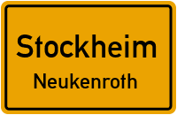 Frankenwaldstraße in StockheimNeukenroth