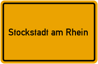 Wo liegt Stockstadt am Rhein?