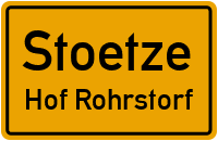 Straßen in Stoetze Hof Rohrstorf
