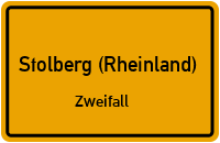 Kahlenbergstraße in 52224 Stolberg (Rheinland) (Zweifall)