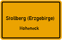 Thalheimer Straße in Stollberg (Erzgebirge)Hoheneck