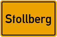 Ortsschild Stollberg