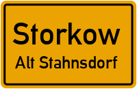 Parkstraße in StorkowAlt Stahnsdorf