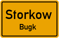 Bugker Dorfstraße in StorkowBugk