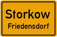 Straßenverzeichnis Storkow Friedensdorf