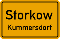Bahnhofstraße in StorkowKummersdorf