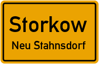 Straßenverzeichnis Storkow Neu Stahnsdorf