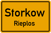 Straßenverzeichnis Storkow Rieplos