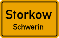 Schweriner Dorfstraße in StorkowSchwerin