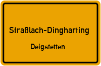Kanalstraße in Straßlach-DinghartingDeigstetten
