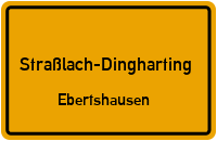 Dorfstraße in Straßlach-DinghartingEbertshausen