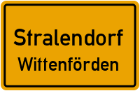 Schweriner Straße in StralendorfWittenförden