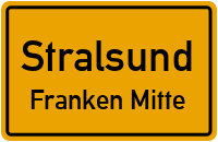 Straßenverzeichnis Stralsund Franken Mitte