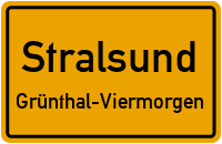 Straßenverzeichnis Stralsund Grünthal-Viermorgen