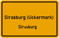 Zimmerstraße in Strasburg (Uckermark)Strasburg