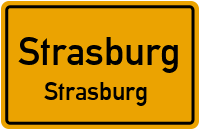 Burgstraße in StrasburgStrasburg