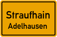 Adelhäuser Kirchgasse in StraufhainAdelhausen