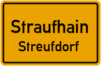 Streufdorfer Bahnhofstr. in StraufhainStreufdorf