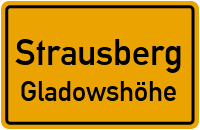 Klosterdorfer Weg in StrausbergGladowshöhe