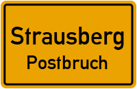 Straßenverzeichnis Strausberg Postbruch