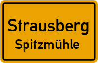 Straßenverzeichnis Strausberg Spitzmühle