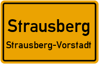 Hennickendofer Chaussee in StrausbergStrausberg-Vorstadt