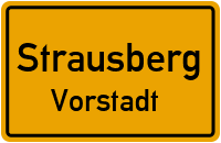 Straßenverzeichnis Strausberg Vorstadt