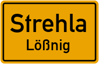 Straßenverzeichnis Strehla Lößnig
