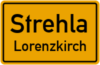 Ladestraße in StrehlaLorenzkirch
