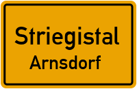 Chemnitzer Straße in StriegistalArnsdorf