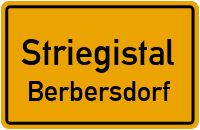 Talstraße in StriegistalBerbersdorf