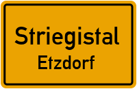 Goldbornweg in StriegistalEtzdorf