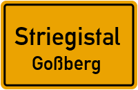 Gärtnereiweg in StriegistalGoßberg