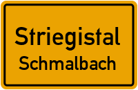 Schmalbacher Straße in StriegistalSchmalbach