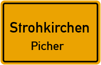 Wiesenweg in StrohkirchenPicher