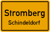 Weisdornweg in StrombergSchindeldorf